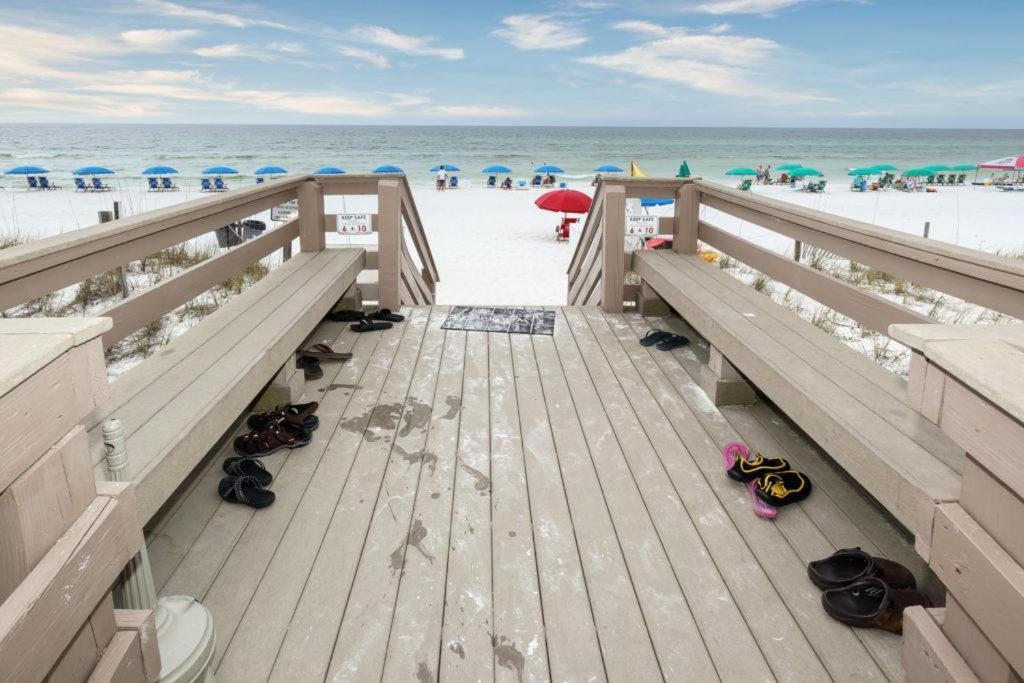 Nautilus 2408 Gulf View 2 Bedroom 4Th Floor Free Beach Service Fort Walton Beach Exterior photo